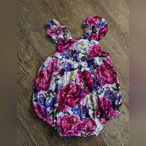 Posh peanut bubble romper.